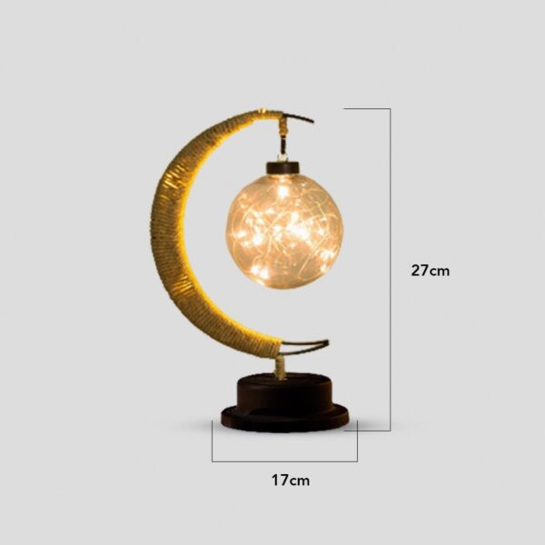 ابجورة طاولة هلال تعمل بالبطارية