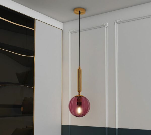 إنارة معلقة كولينا احمر