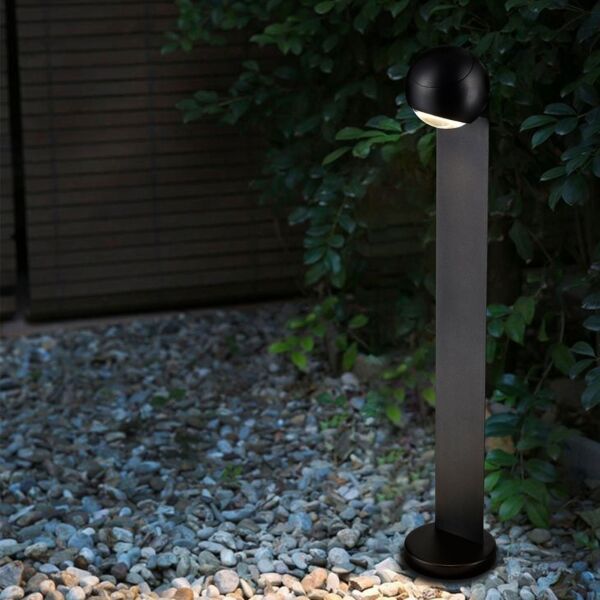 عامود إضاءة خارجية دائرية ليد