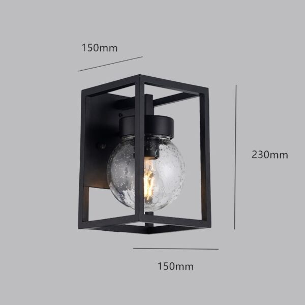 فانوس جداري خارجي دائري