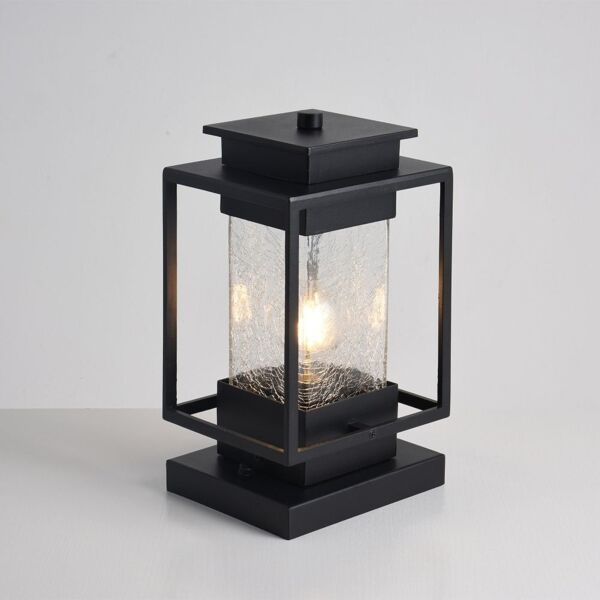 إضاءة أرضية شكل مستطيل أسود