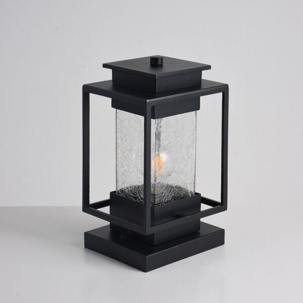 إضاءة أرضية شكل مستطيل أسود