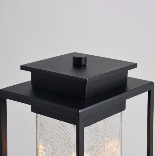 إضاءة أرضية شكل مستطيل أسود