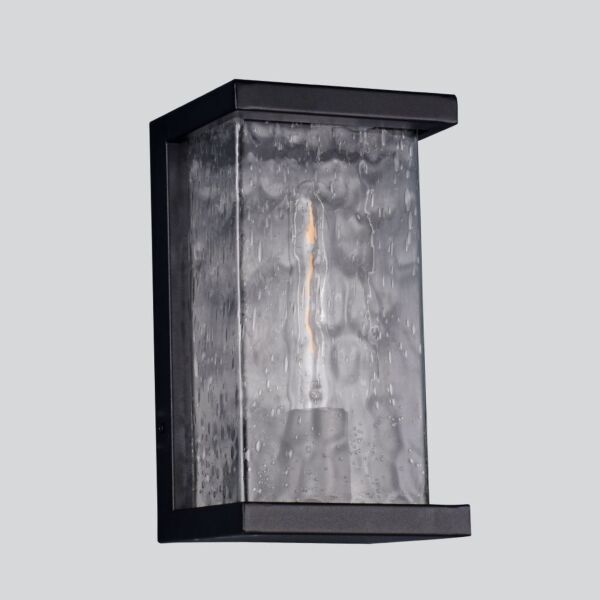 إضاءة جدارية خارجية نقط مستطيل - أسود