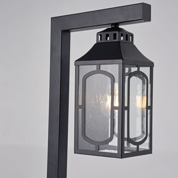 فانوس انارة خارجية عمود معدن 1 متر