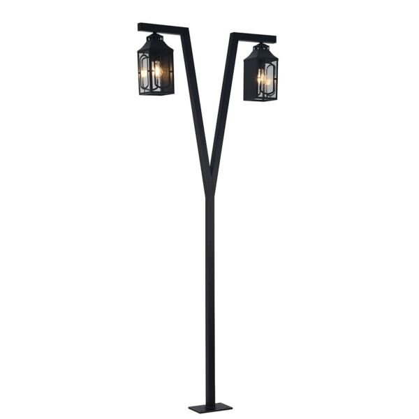 فانوس انارة خارجية عمود ثنائي