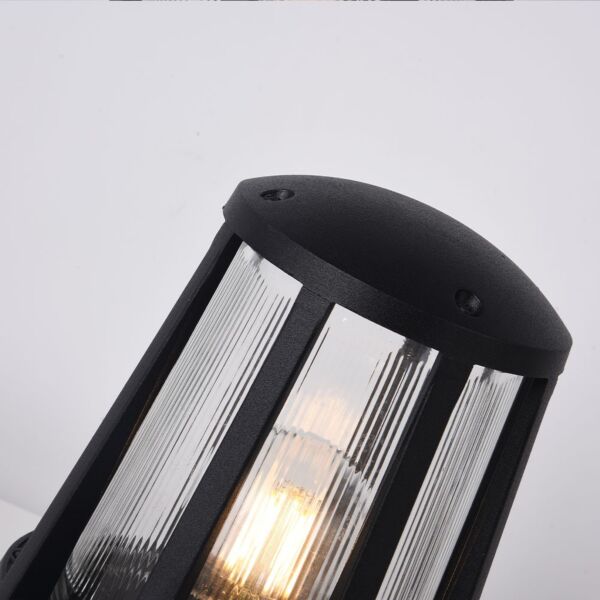 إضاءة حدائق خارجية مودرن اسود