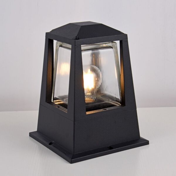 إضاءة أرضية قاعدة مربع اسود