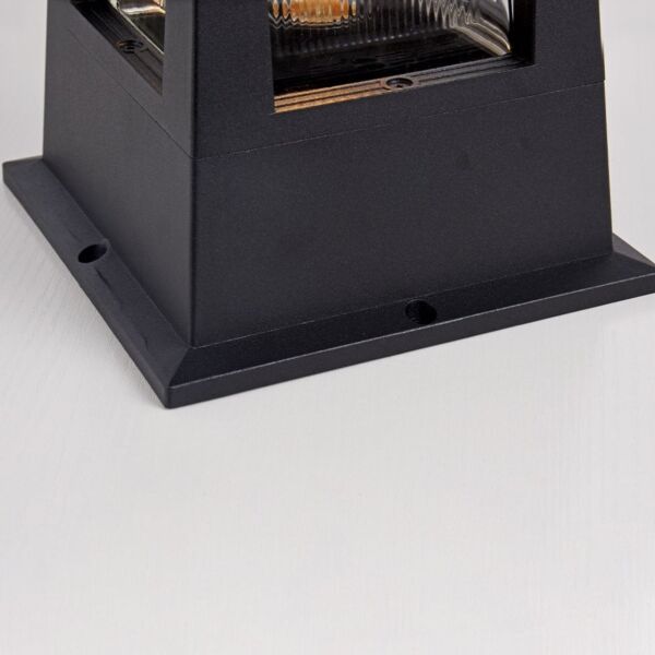 إضاءة أرضية قاعدة مربع اسود