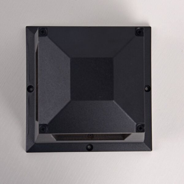 إضاءة أرضية قاعدة مربع اسود