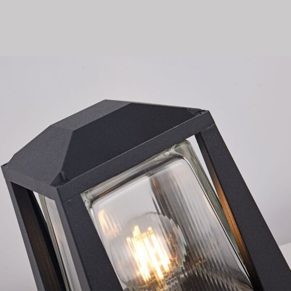 إضاءة أرضية قاعدة مربع اسود