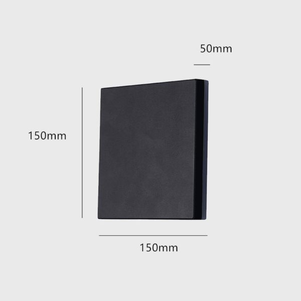 إضاءة جدارية خارجية مربع ليد