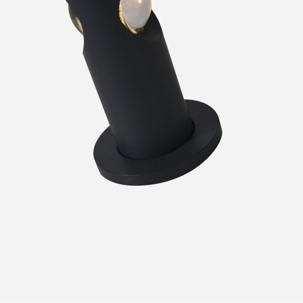 انارة معلقة حائط خارجية اسطوانية باتجاهين - رمادي