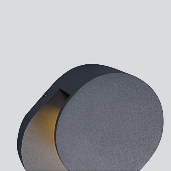 اضاءة جدارية دالي - رمادي