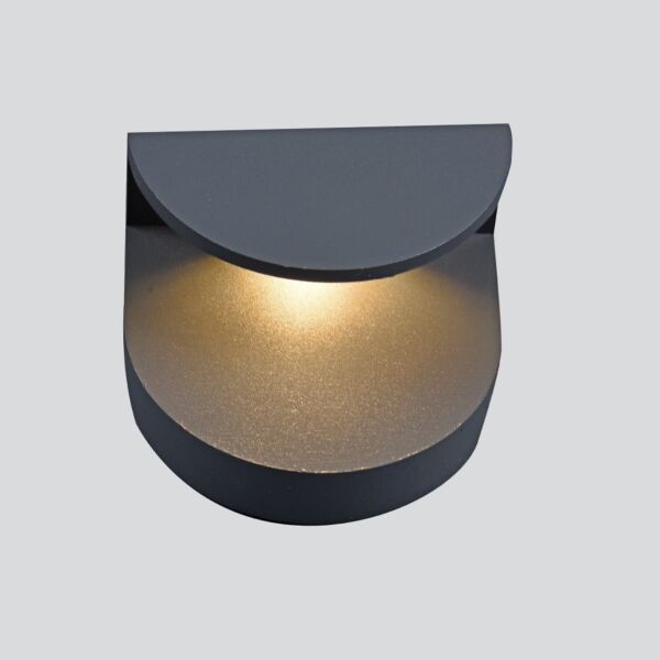 اضاءة جدارية دالي - رمادي