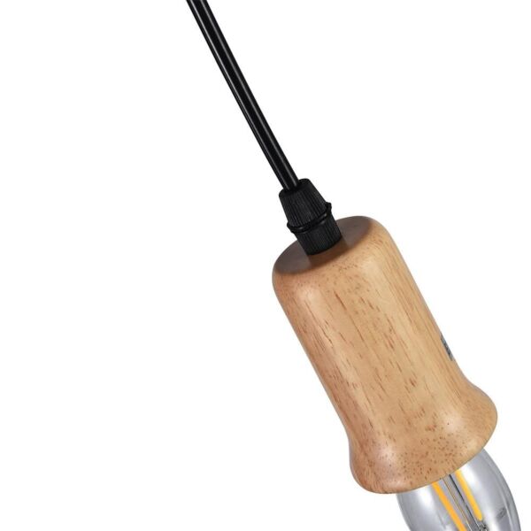 إنارة معلقة E14 - خشبي