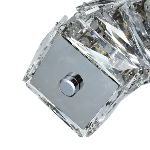 إنارة معلقة LED نيو كلاسيك - فضي