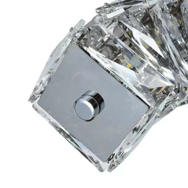 إنارة معلقة LED نيو كلاسيك - فضي