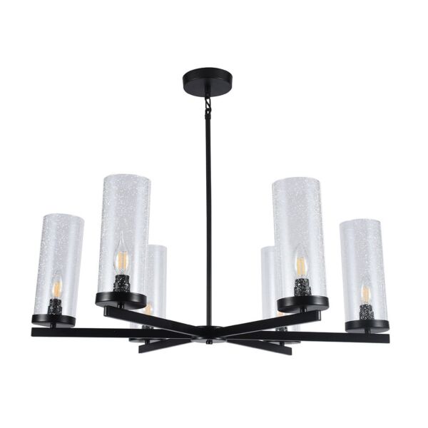 إنارة معلقة معلقة كلاسيك - أسود