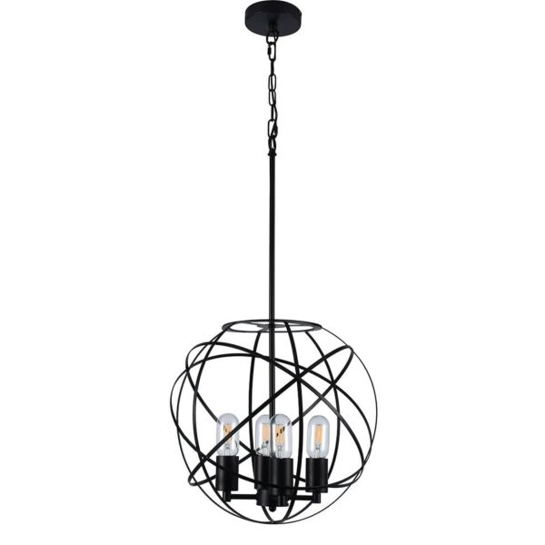 إنارة معلقة معدن مستديرة