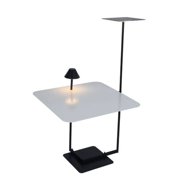 إضاءة ارضية مع رف جانبي باربو