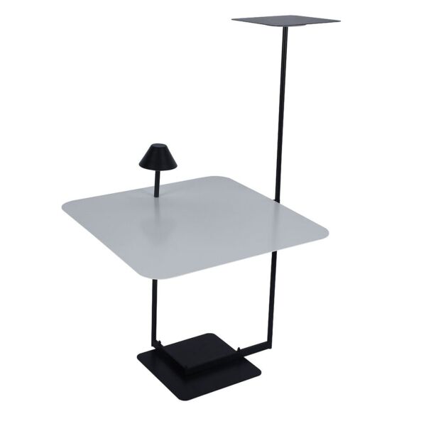 إضاءة ارضية مع رف جانبي باربو