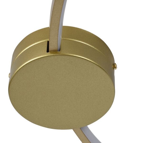 إنارة معلقة مودرن دائري - ذهبي