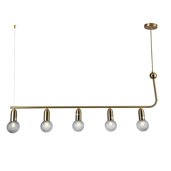 إنارة معلقة معلقة مودرن - ذهبي