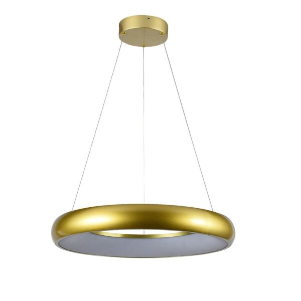 إنارة معلقة دائرية مودرن - ذهبي