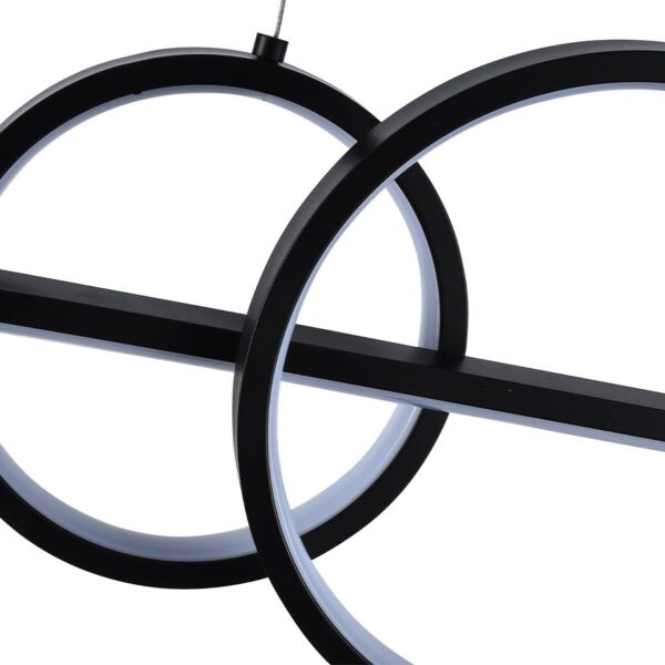 إنارة معلقة معلقة مودرن ليد دائرتين