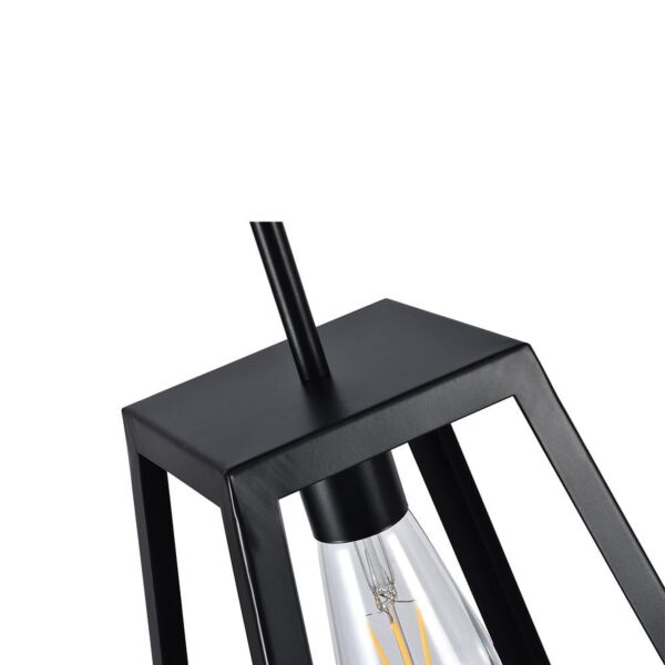 إنارة معلقة كلاسيك - أسود