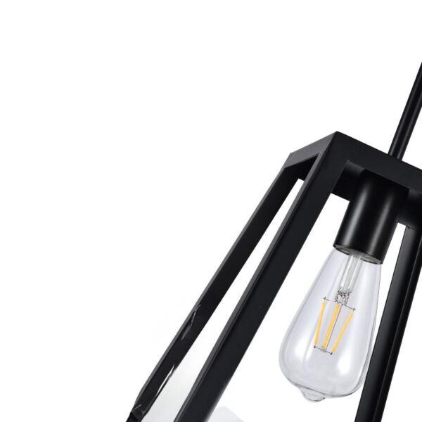 إنارة معلقة كلاسيك - أسود