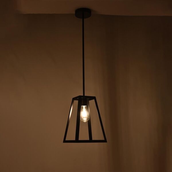 إنارة معلقة كلاسيك - أسود