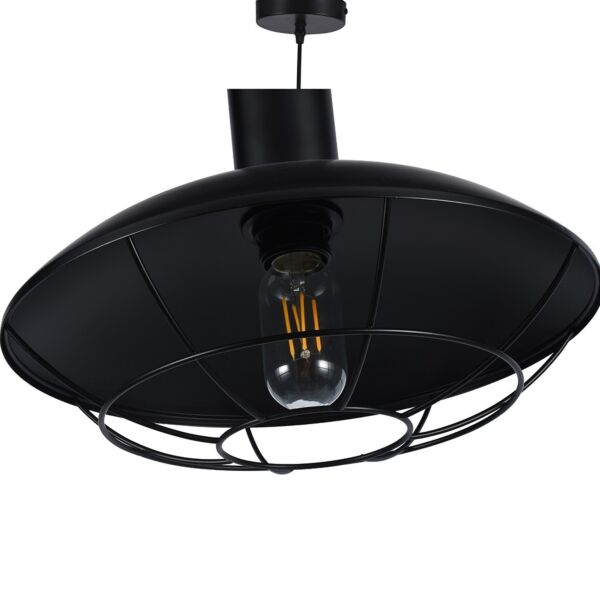 انارة معلقة شبك - اسود