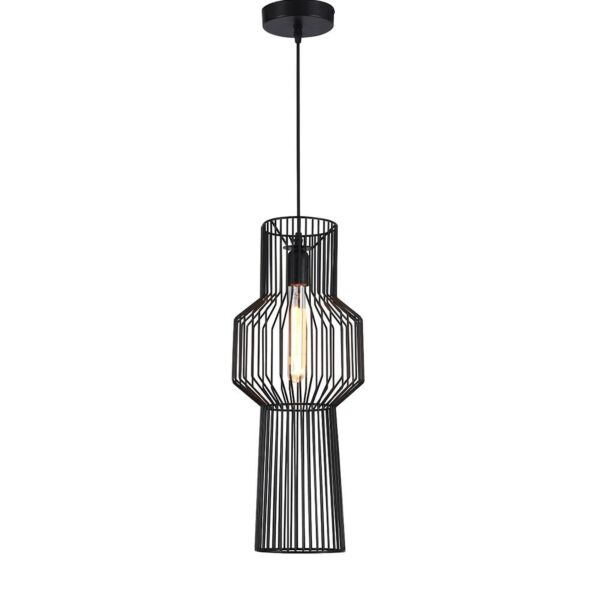 إانارة معلقة سقف شبك كلاسيكي - أسود