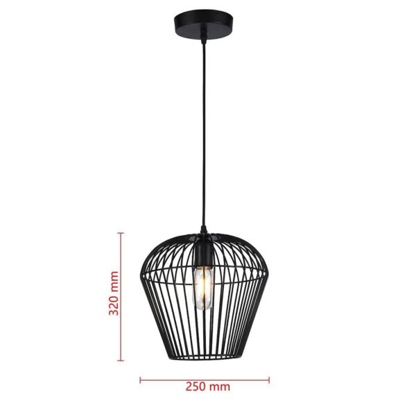 إنارة علاقي سقف معدن شينو