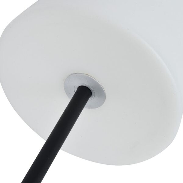 ابجورة طاولة مورا - ابيض واسود