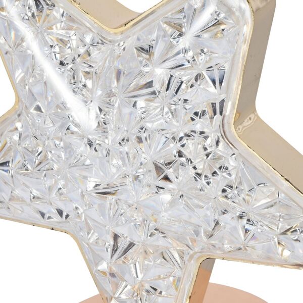 ابجورة نجمة تعمل بالبطارية متعددة الإضاءات