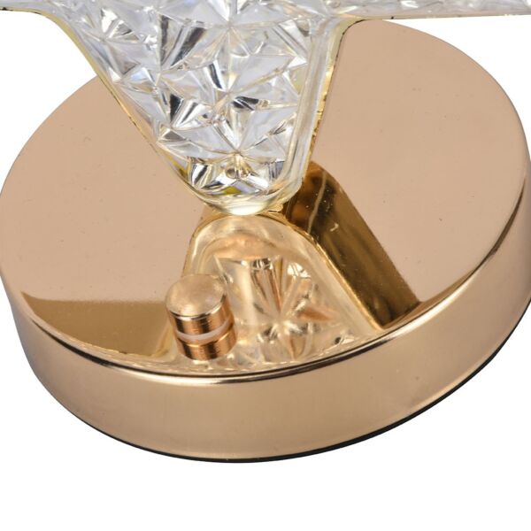 ابجورة نجمة تعمل بالبطارية متعددة الإضاءات