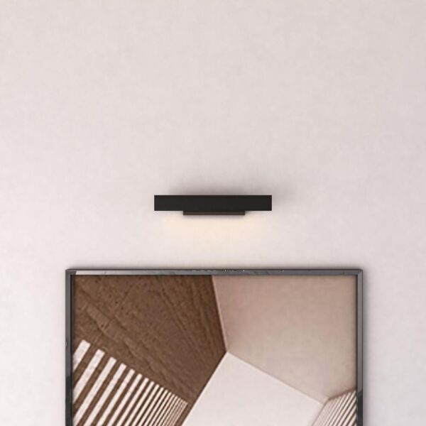 اضاءة جدارية داخلية مودرن LED متحركة - اسود