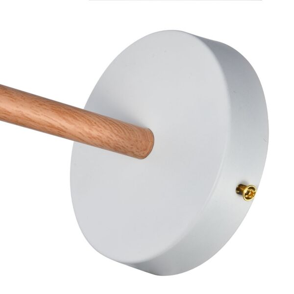 اضاءة جدارية مودرن لاليك - ابيض