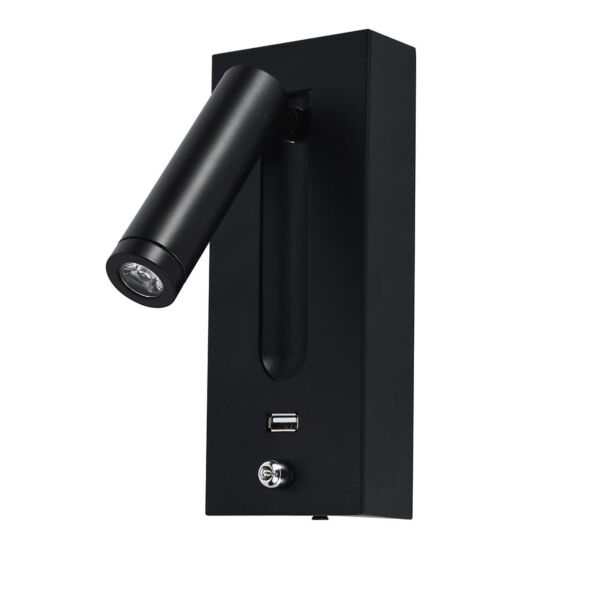 إنارة جدارية موجهة منفذ usb