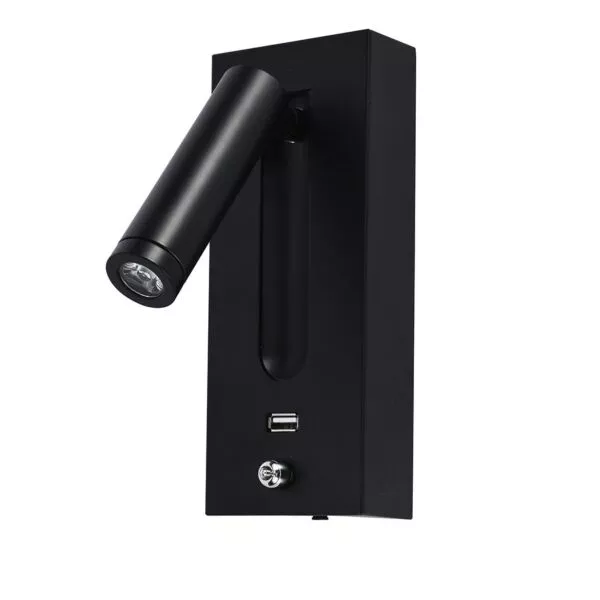 إنارة جدارية موجهة منفذ usb