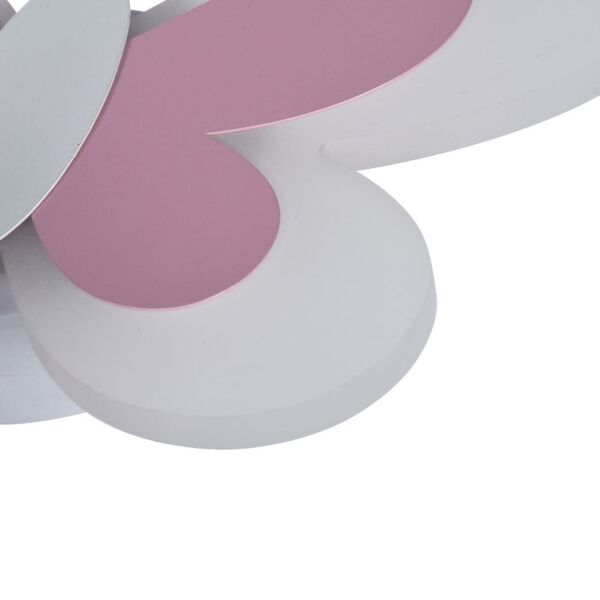 اضاءة جدارية بترفلاي ملون