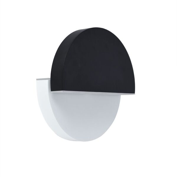 اضاءة جدارية متحركة - ابيض واسود