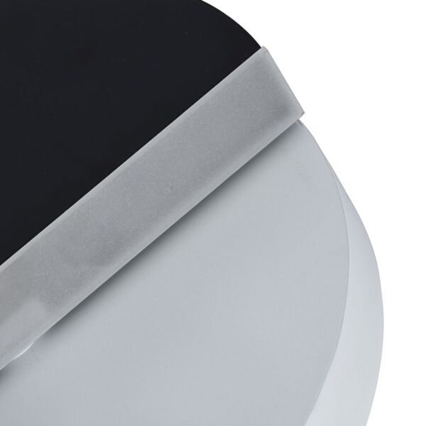 اضاءة جدارية متحركة - ابيض واسود