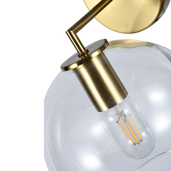 ضاءة جدارية داخلية كلاسيك شفاف