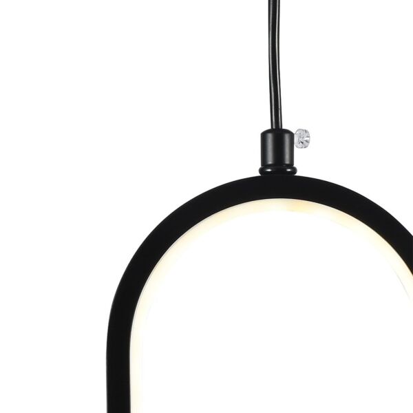 اضاءة جدارية سابو - اسود