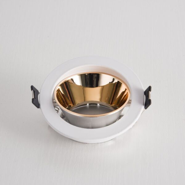 قاعدة فريم مفرد مانع توهج عاكس ذهبي