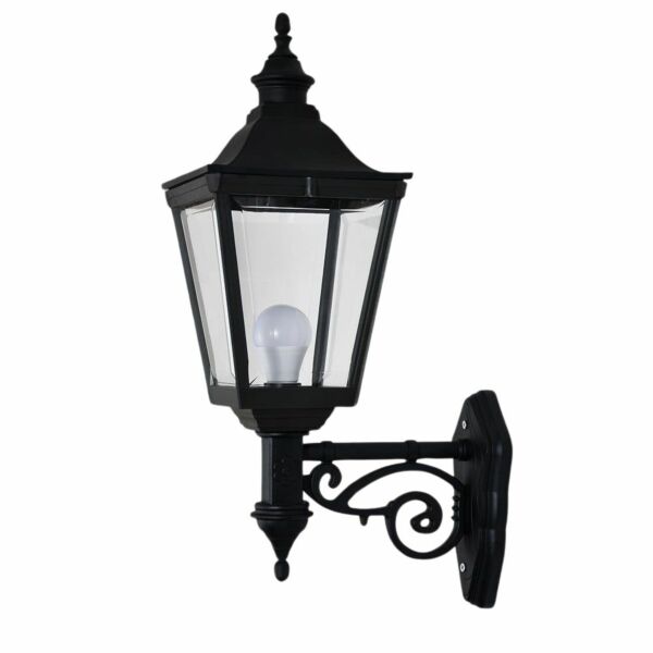 اضاءة جدارية خارجية E27 مربعة شينزو - اسود